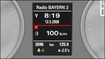 Display: Gear-change indicator